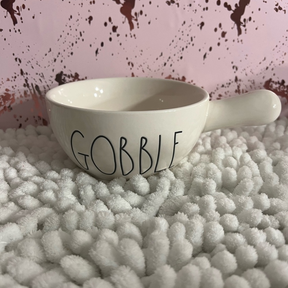 Rae Dunn Gobble Soup bowl